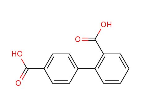 Molecular Structure of 606-80-4 (4-(2-Carboxyphenyl)benzoic acid)