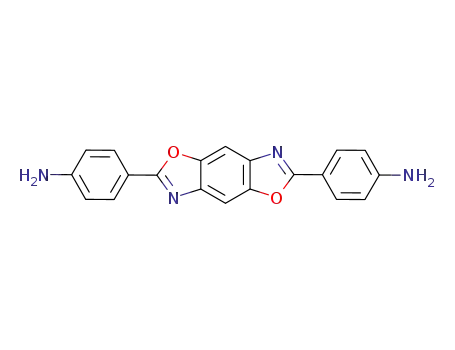Molecular Structure of 26740-54-5 (2,6-(4,4'-AMinophenyl)trans-benzobisoxazole)