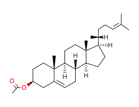 Molecular Structure of 2665-04-5 (DESMOSTEROL ACETATE)