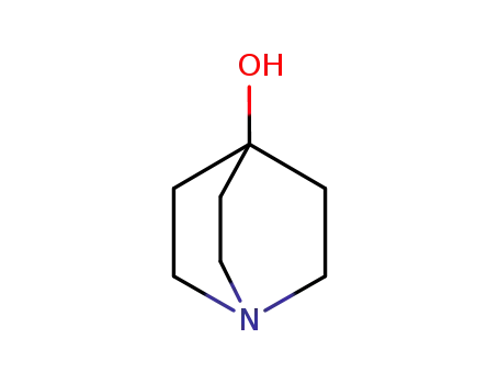 Molecular Structure of 26458-74-2 (1-Azabicyclo[2.2.2]octan-4-ol)
