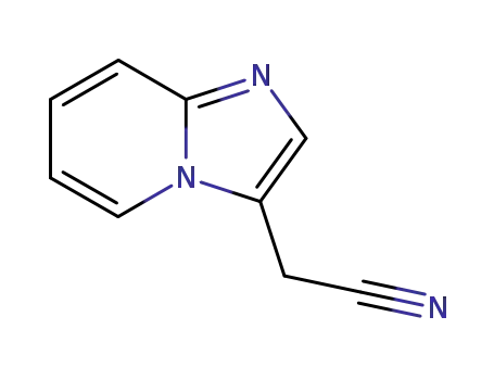 Molecular Structure of 17744-98-8 (IMIDAZO[1,2-A]PYRIDIN-3-YL-ACETONITRILE)