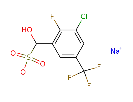 sodium (3-chloro-2-fluoro-5-trifluoromethyl-phenyl)-hydroxy-methanesulfonate