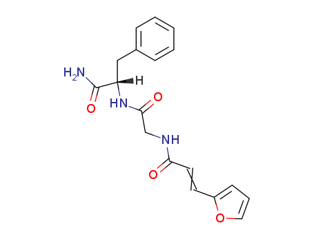 (2s)-2-[[2-[3-(furan-2-yl)prop-2-enoylamino]acetyl]amino]-3-phenylpropanamide