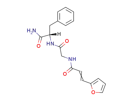 Molecular Structure of 26400-34-0 (FA-GLY-PHE-NH2)