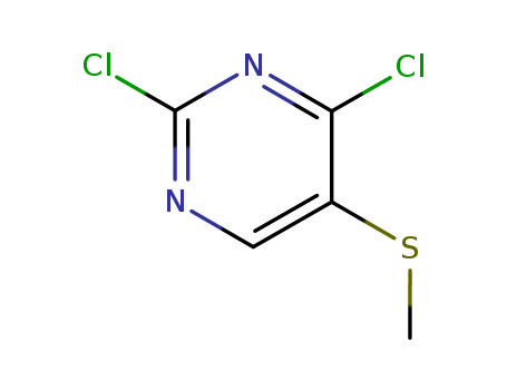 2,4-Dichloro-5-(methylsulfanyl)pyrimidine 7401-98-1