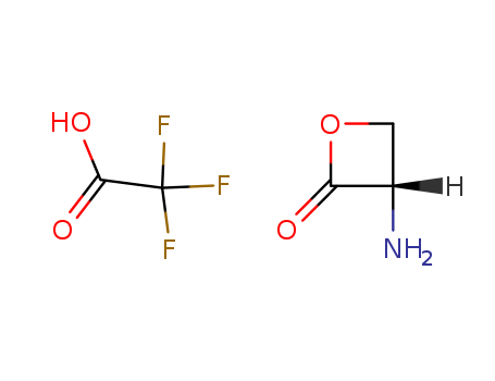 2-Oxetanone, 3-amino-, (S)-, trifluoroacetate
