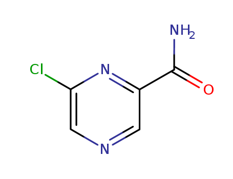 Pyrazinecarboxamide, 6-chloro-