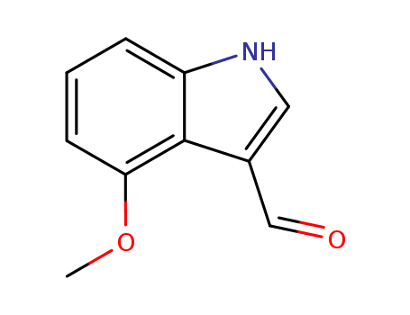 4-Methoxyindole-3-carboxaldehyde In stock