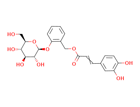 b-D-Glucopyranoside,2-[[[(2E)-3-(3,4-dihydroxyphenyl)-1-oxo-2-propen-1-yl]oxy]methyl]phenyl
