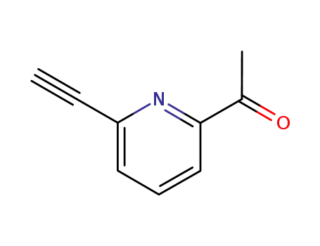 Molecular Structure of 874379-35-8 (1-(6-ETHYNYL-PYRIDIN-2-YL)-ETHANONE)