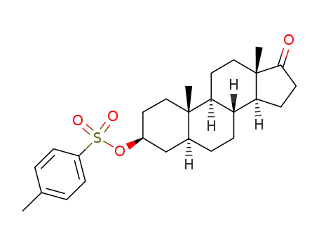 Molecular Structure of 10429-07-9 (3β-tosyloxy-5α-androstan-17-one)
