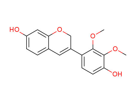 3-(4-hydroxy-2,3-dimethoxyphenyl)-2H-chromen-7-ol