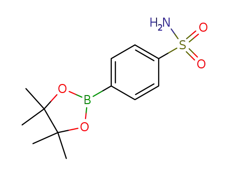 Molecular Structure of 214360-51-7 (4-SULFAMOYLPHENYLBORONIC ACID, PINACOL ESTER)