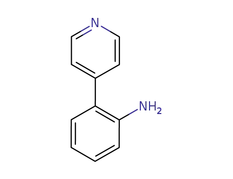 Molecular Structure of 106047-18-1 (2-PYRIDIN-4-YL-PHENYLAMINE)