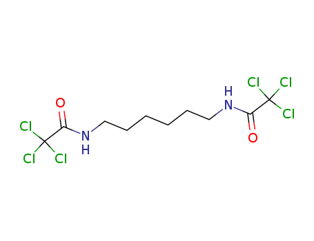 2,2,2-trichloro-N-[6-[(2,2,2-trichloroacetyl)amino]hexyl]acetamide cas  83704-01-2