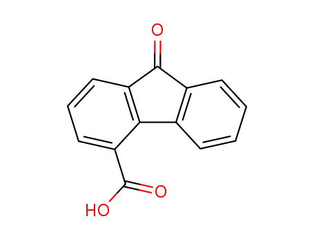 Molecular Structure of 6223-83-2 (9-Fluorenone-4-carboxylic acid)