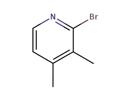 Molecular Structure of 33204-85-2 (2-broMo-3,4-diMethylpyridine)