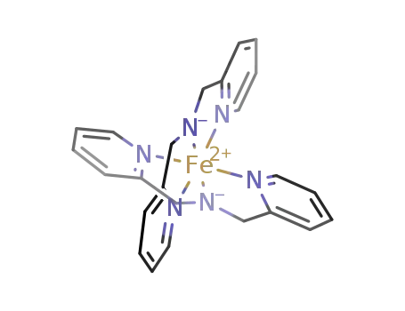 Molecular Structure of 1133438-04-6 ((di-2-pyridylmethyl-amide)<SUB>2</SUB>Fe)