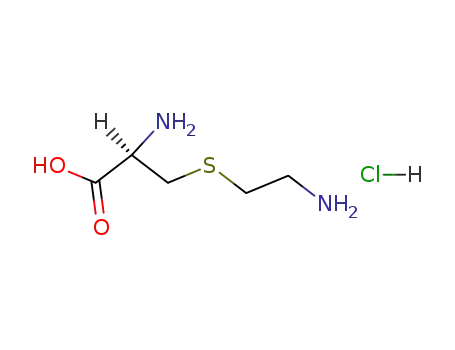 Molecular Structure of 4099-35-8 (S-(2-AMINOETHYL)-L-CYSTEINE HYDROCHLORIDE)