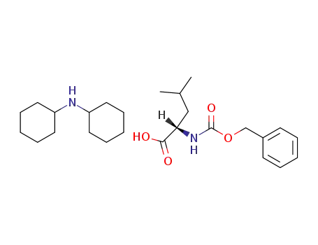 Molecular Structure of 53363-87-4 (Z-LEU-OH DCHA)