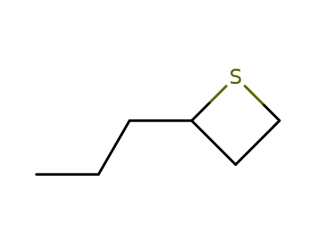 Molecular Structure of 70678-49-8 (2-propylthietane)