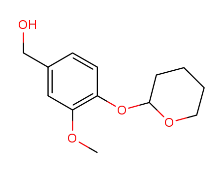 Benzenemethanol, 3-methoxy-4-[(tetrahydro-2H-pyran-2-yl)oxy]-