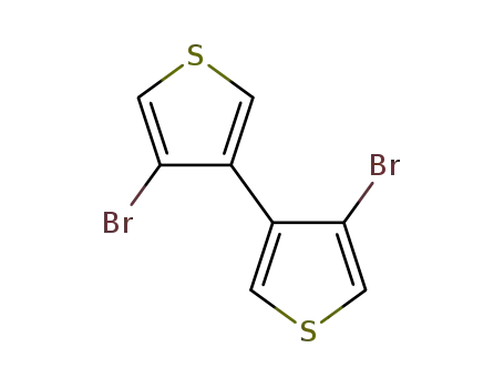Molecular Structure of 5556-13-8 (4,4'-Dibromo-3,3'-bithiophene)