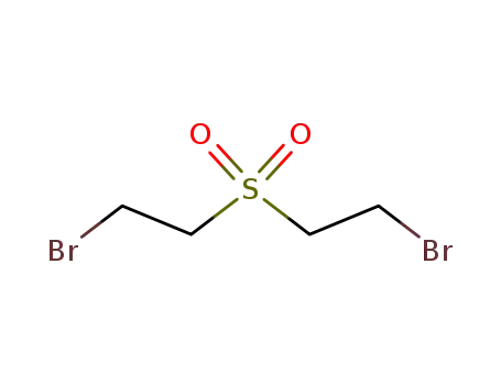 Molecular Structure of 7617-67-6 (1-bromo-2-(2-bromoethylsulfonyl)ethane)