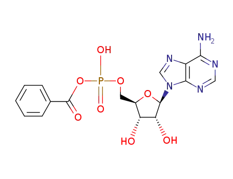 Molecular Structure of 56164-09-1 ([5']adenylic benzoic anhydride)
