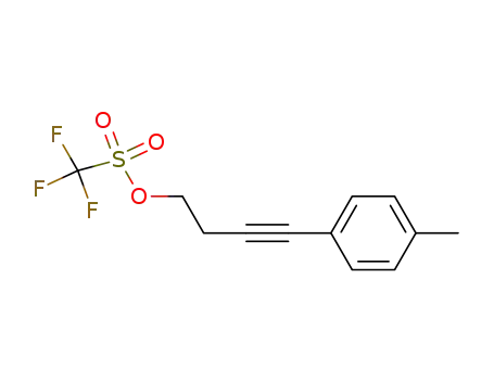 4-(4-Methylphenyl)but-3-yn-1-yl trifluoromethanesulfonate