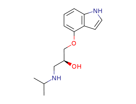 2-Propanal, 1-(1H-indol-4-yloxy)-3-((1-methylethyl)amino)-, (S)-