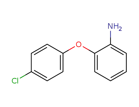 Molecular Structure of 2770-11-8 (2-(4-CHLOROPHENOXY)ANILINE)