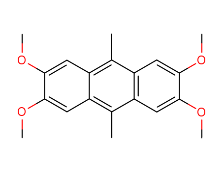 9,10-diMethyl-2,3,6,7-tetraMethoxy-anthracene CAS No.13985-15-4