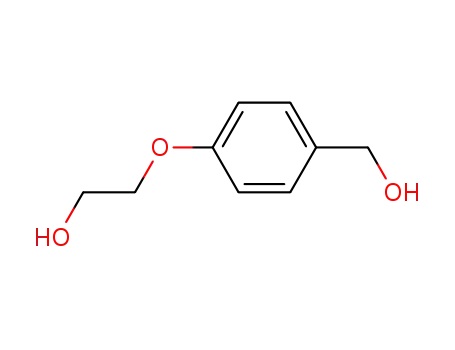 Molecular Structure of 102196-18-9 (2-(4-(hydroxyMethyl)phenoxy)ethanol)
