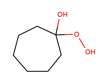 Molecular Structure of 95257-99-1 (Cycloheptanol, 1-hydroperoxy-)