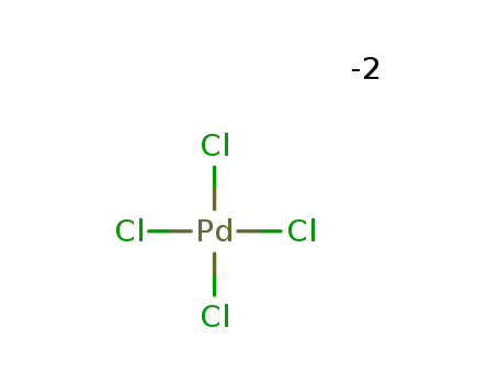 Tetrachloropalladate ion (PdCl42-)