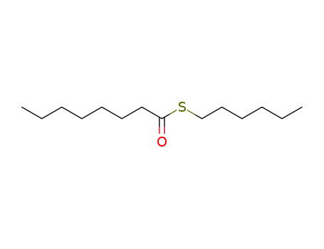 Molecular Structure of 55590-85-7 (Octanethioic acid S-hexyl ester)
