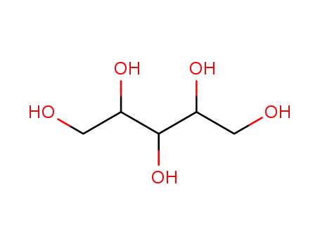 Molecular Structure of 2152-56-9 (arabinitol)