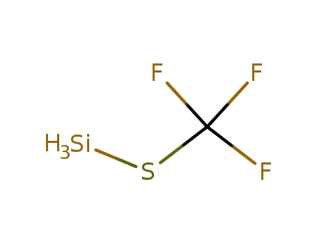 Molecular Structure of 753-94-6 (trifluoro methyl silyl sulfide)