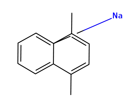 Molecular Structure of 60183-89-3 (sodium 1,4-dimethylnaphthalenide)