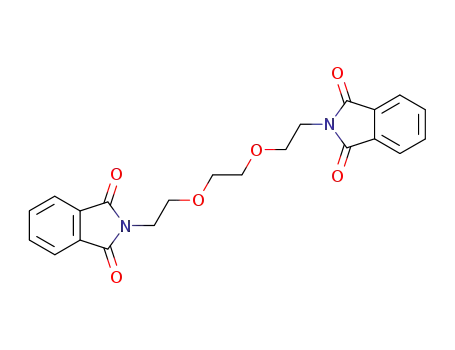 Molecular Structure of 31255-11-5 (1H-Isoindole-1,3(2H)-dione,2,2'-[1,2-ethanediylbis(oxy-2,1-ethanediyl)]bis- (9CI))