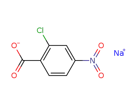 Benzoic acid, 2-chloro-4-nitro-, sodium salt