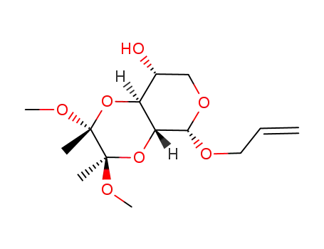 (1S,3R,4R,6R,7S,10R)-7-Allyloxy-10-hydroxy-3,4-dimethoxy-3,4-dimethyl-2,5,8-trioxabicyclo[4.4.0]decane