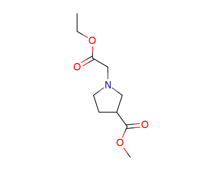Methyl 1-(2-ethoxy-2-oxoethyl)pyrrolidine-3-carboxylate