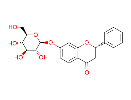 7-hydroxyflavanone-7-O-β-D-glucoside