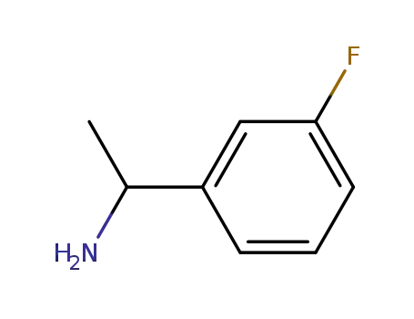 Molecular Structure of 74788-45-7 ((RS)-1-(3-FLUOROPHENYL)ETHYLAMINE)