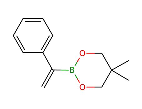 Molecular Structure of 938080-25-2 (1-PHENYLVINYLBORONIC ACID, NEOPENTYL GLYCOL ESTER)