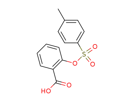 Molecular Structure of 82745-72-0 (2-(4-methylphenyl)sulfonyloxybenzoic acid)