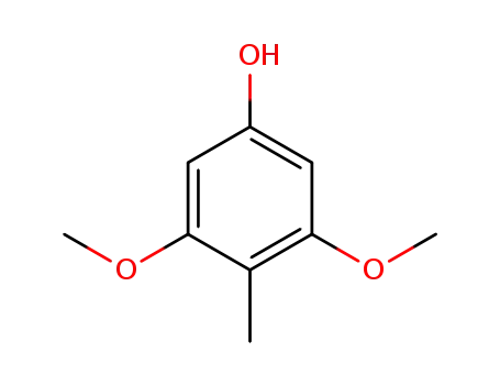 Molecular Structure of 22080-97-3 (Phenol, 3,5-dimethoxy-4-methyl-)