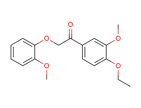 1-(4-ethoxy-3-methoxyphenyl)-2-(2-methoxyphenoxy)ethanone